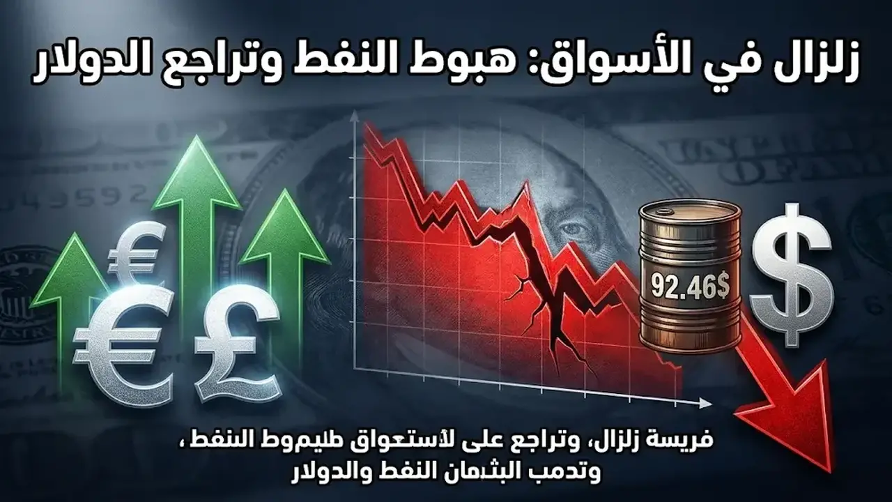 تراجع أسعار النفط وهبوط الدولار في تداولات يوم الثلاثاء 10 مارس 2026